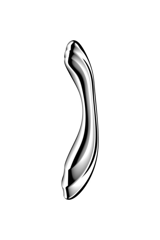 SATISFYER - DILDO A DOPPIA ESTREMITÀ IN ACCIAIO INOX PURE GRAVITY 2