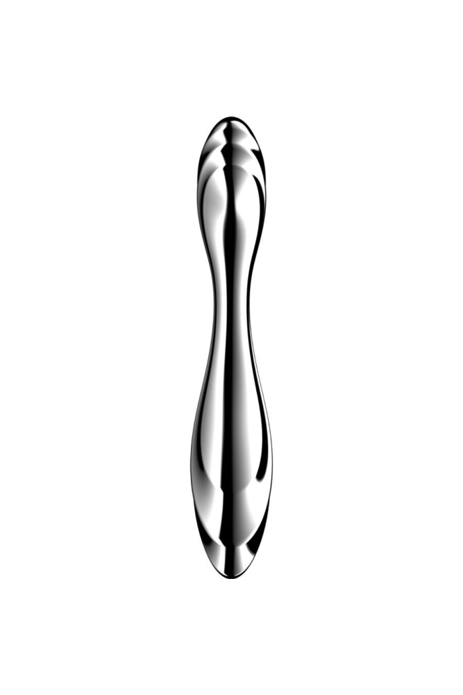 SATISFYER - DILDO A DOPPIA ESTREMITÀ IN ACCIAIO INOX PURE GRAVITY 2