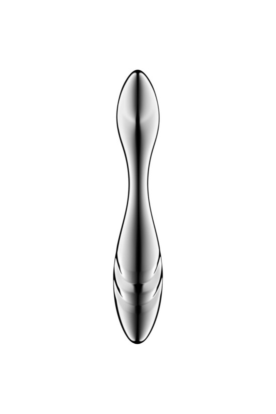 SATISFYER - DILDO A DOPPIA ESTREMITÀ IN ACCIAIO INOX PURE GRAVITY 3