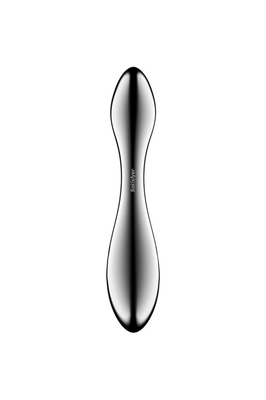 SATISFYER - DILDO A DOPPIA ESTREMITÀ IN ACCIAIO INOX PURE GRAVITY 3
