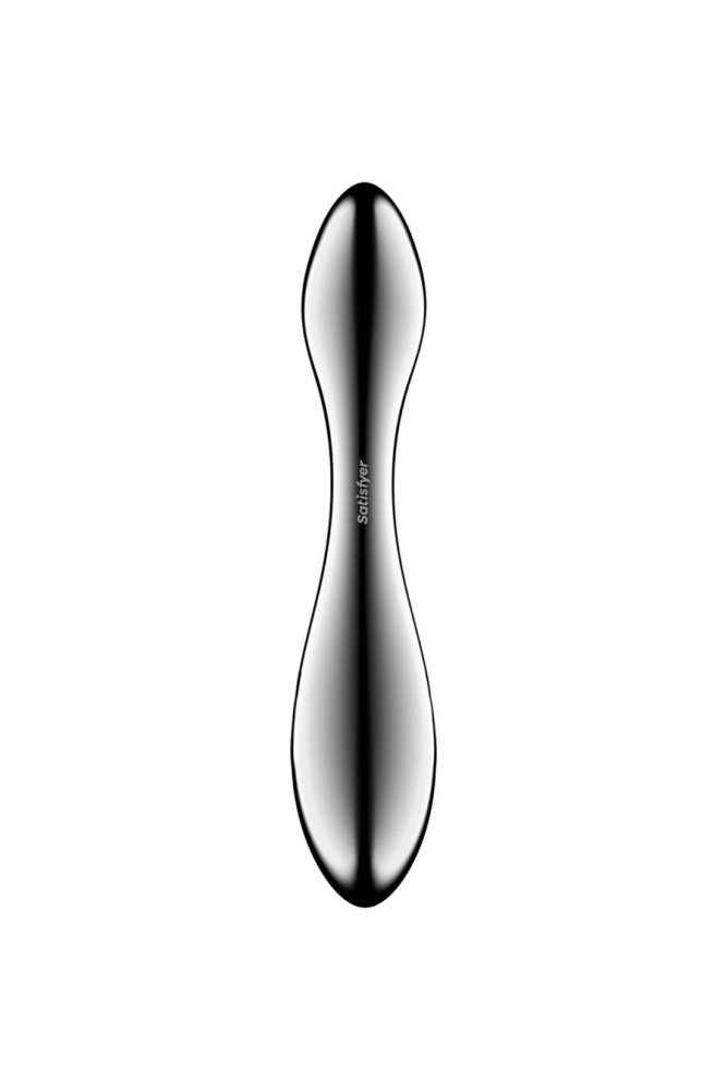 SATISFYER - DILDO A DOPPIA ESTREMITÀ IN ACCIAIO INOX PURE GRAVITY 3