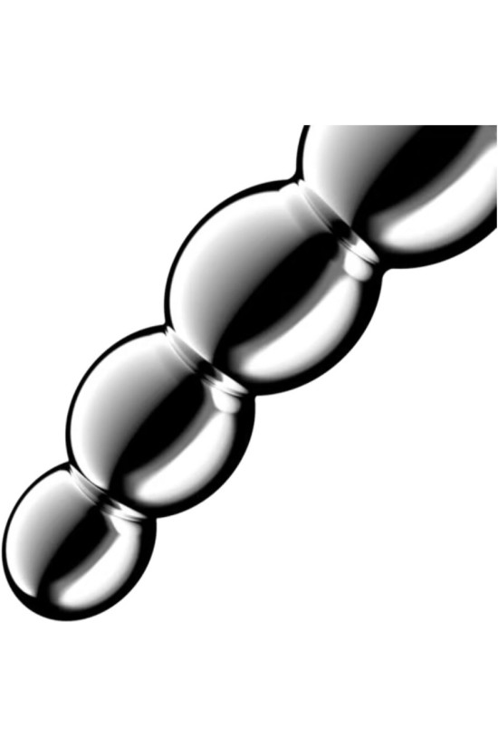 SATISFYER - DILDO A DOPPIA ESTREMITÀ IN ACCIAIO INOX STAR FORCE 1