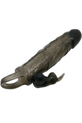 BAILE - COPERTURA PENE UOMO CORAGGIOSO CON CONIGLIO NERO 16.5 CM