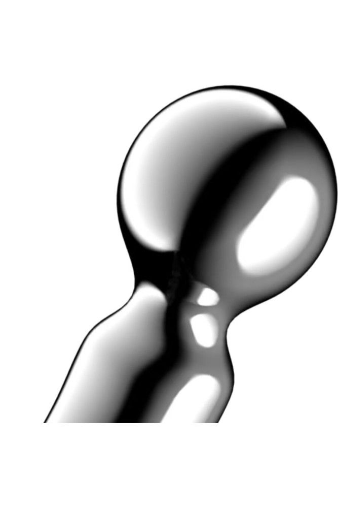 SATISFYER - DILDO A DOPPIA ESTREMITÀ IN ACCIAIO INOX STAR FORCE 2