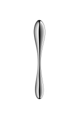 SATISFYER - DILDO A DOPPIA ESTREMITÀ IN ACCIAIO INOX STAR FORCE 3