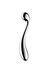 SATISFYER - DILDO A DOPPIA ESTREMITÀ IN ACCIAIO INOX STAR FORCE 4