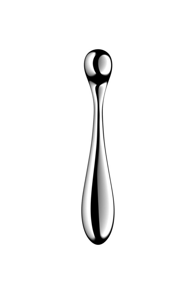 SATISFYER - DILDO A DOPPIA ESTREMITÀ IN ACCIAIO INOX STAR FORCE 4