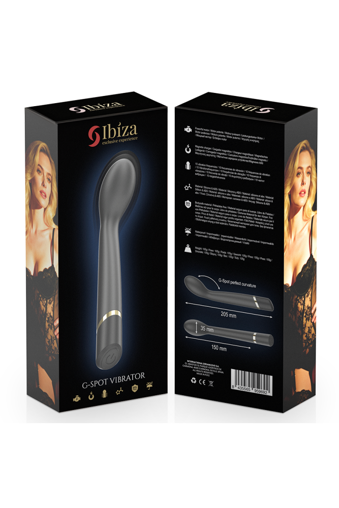 IBIZA - VIBRATORE PUNTO G 10 VIBRAZIONI RICARICABILE