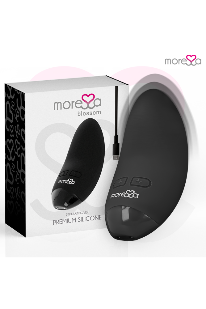 MORESSA - VIBRATORE BLOSSOM NERO
