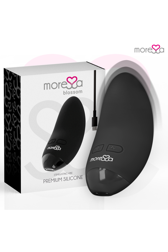 MORESSA - VIBRATORE BLOSSOM NERO