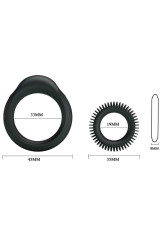 BAILE - KIT 2 ANELLI IN SILICONE RING MANHOOD