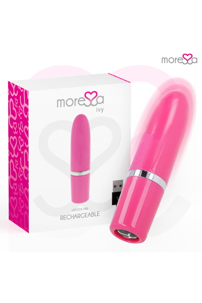 MORESSA - IVY VIBRATORE STIMOLATORE DA VIAGGIO ROSA