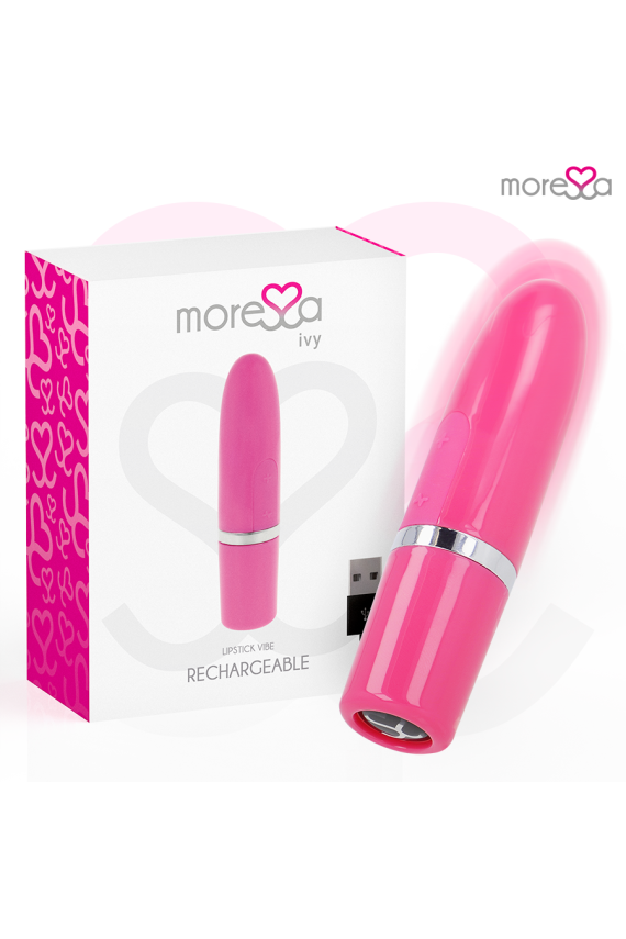 MORESSA - IVY VIBRATORE STIMOLATORE DA VIAGGIO ROSA