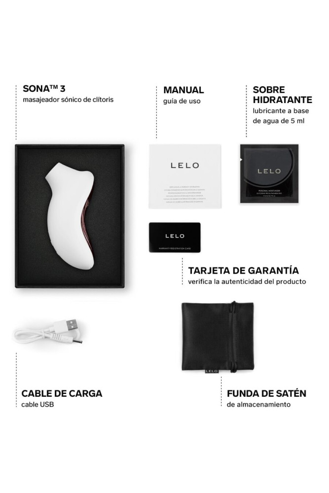 LELO - SONA 3 CREMA MASSAGGIATORE CLITORIDEO SONICO