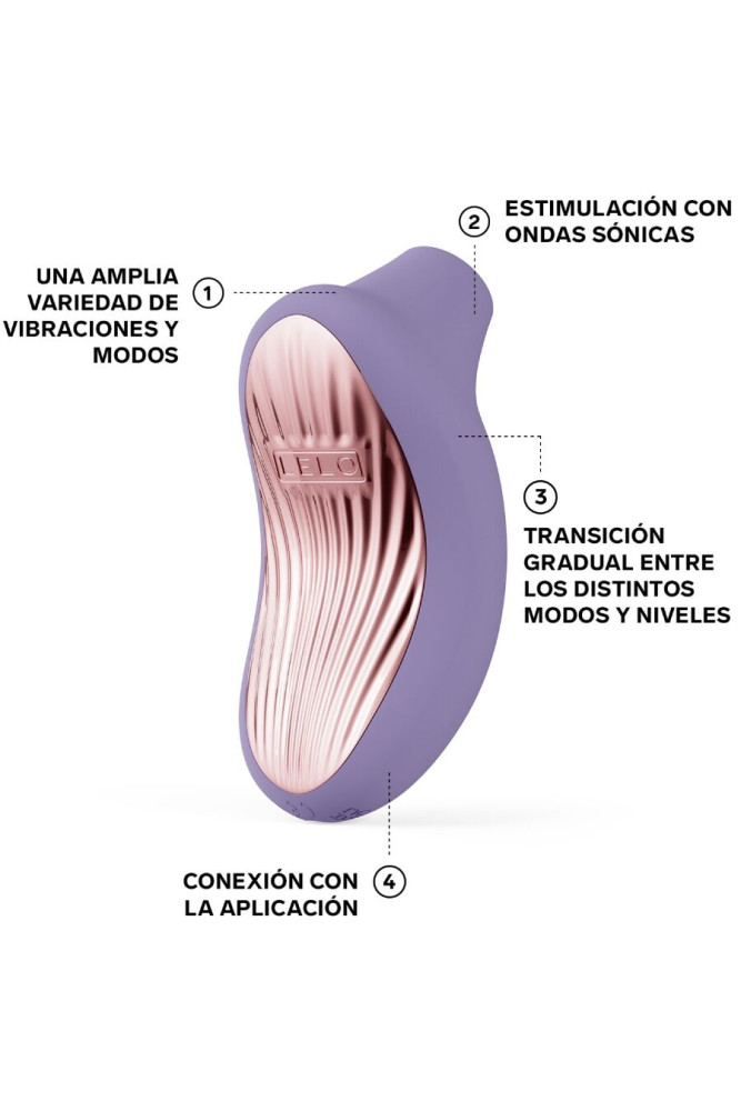 LELO - SONA 3 MASSAGGIATORE CLITORIDEO SONICO VIOLET DUSK