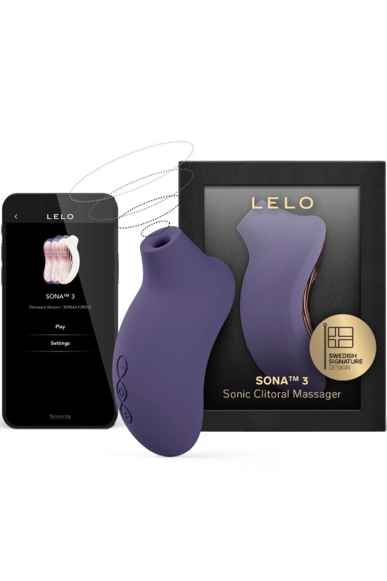 LELO - SONA 3 MASSAGGIATORE CLITORIDEO SONICO CYBER PURPLE