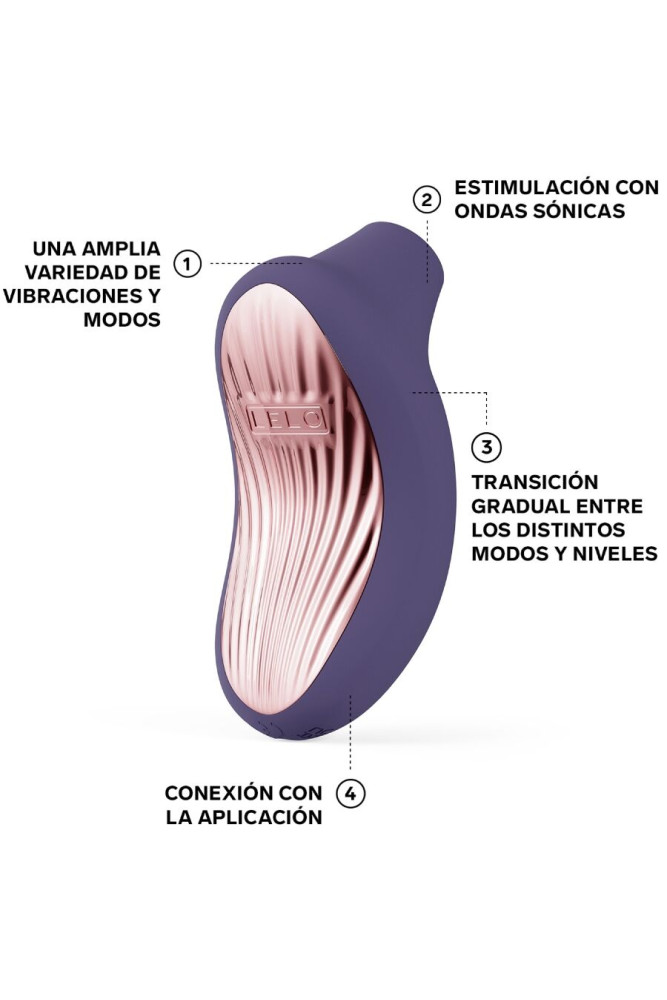 LELO - SONA 3 MASSAGGIATORE CLITORIDEO SONICO CYBER PURPLE