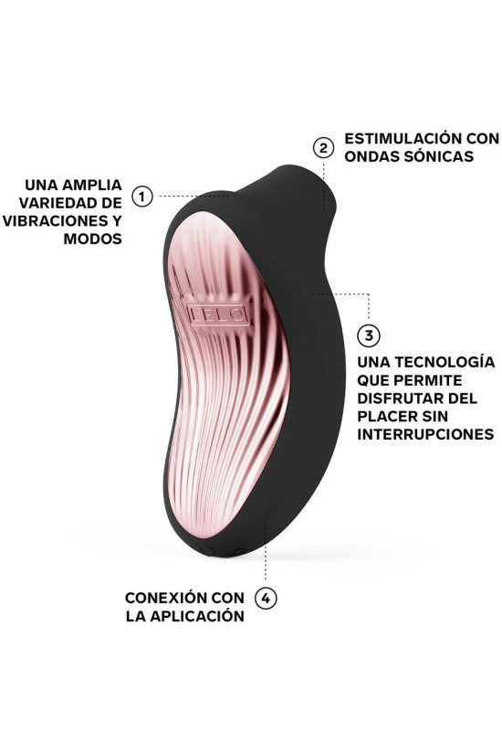 LELO - SONA 3 CRUISE MASSAGGIATORE CLITORIDEO SONICO NERO