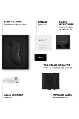 LELO - SONA 3 CRUISE MASSAGGIATORE CLITORIDEO SONICO NERO