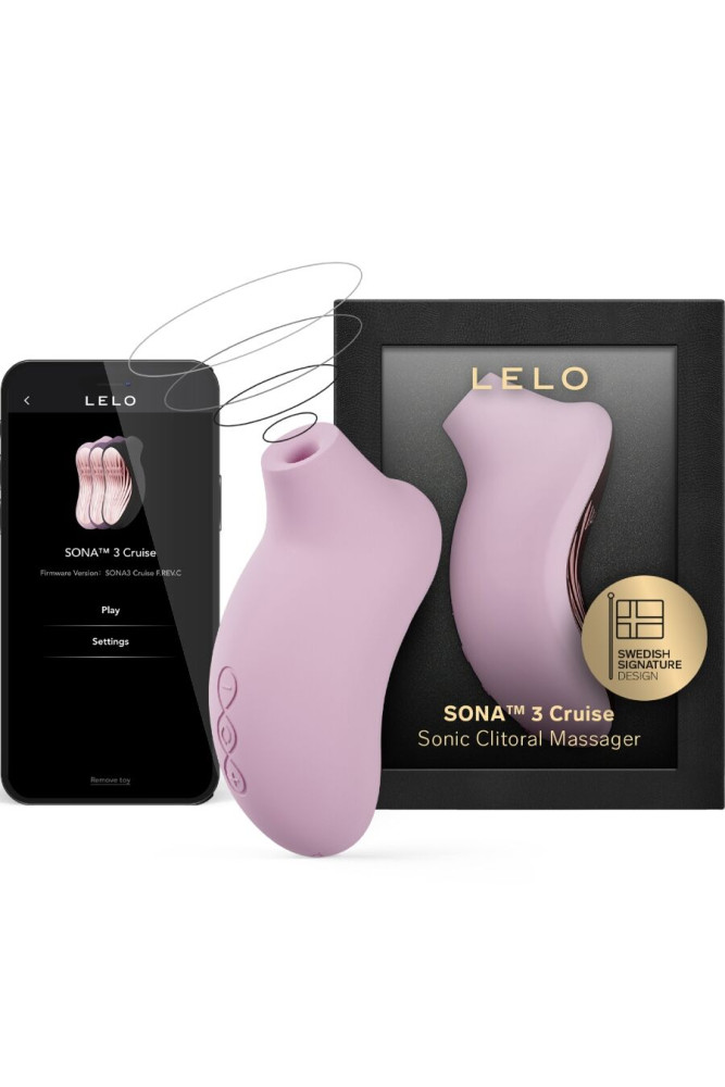 LELO - SONA 3 CRUISE MASSAGGIATORE CLITORIDEO SONICO ROSA CHIARO