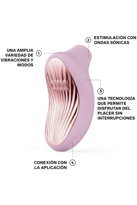 LELO - SONA 3 CRUISE MASSAGGIATORE CLITORIDEO SONICO ROSA CHIARO