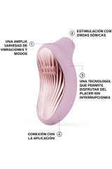 LELO - SONA 3 CRUISE MASSAGGIATORE CLITORIDEO SONICO ROSA CHIARO