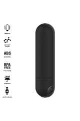 INTENSE - KAREN MINI PROIETTILE VIBRANTE RICARICABILE NERO