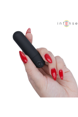 INTENSE - KAREN MINI PROIETTILE VIBRANTE RICARICABILE NERO