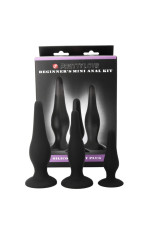 PRETTY LOVE - KIT DI INIZIAZIONE IN SILICONE CON TAPPI ANAL