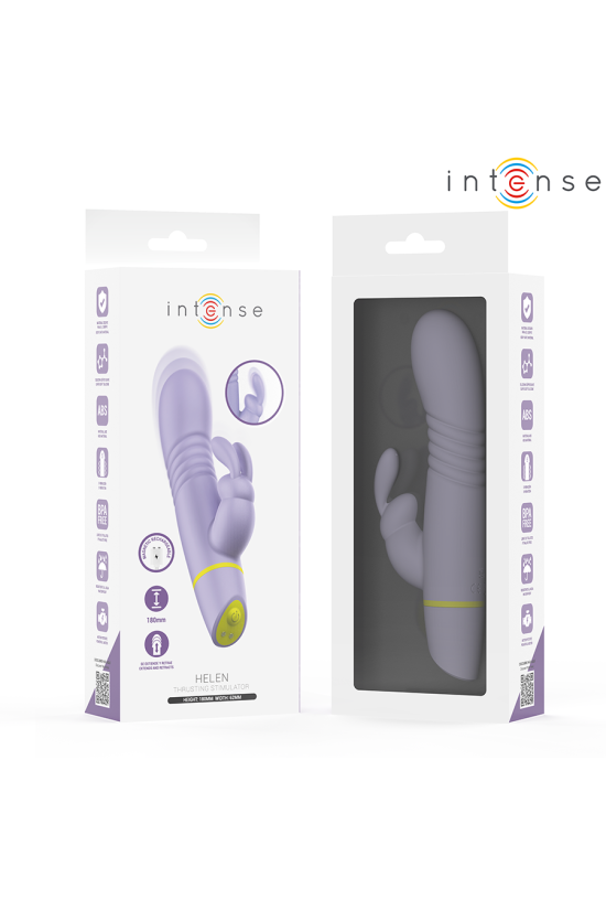 INTENSE - STIMOLATORE E VIBRATORE A SPINTA HELEN RABBIT