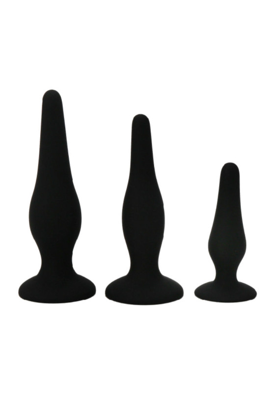 PRETTY LOVE - KIT DI INIZIAZIONE IN SILICONE CON TAPPI ANAL