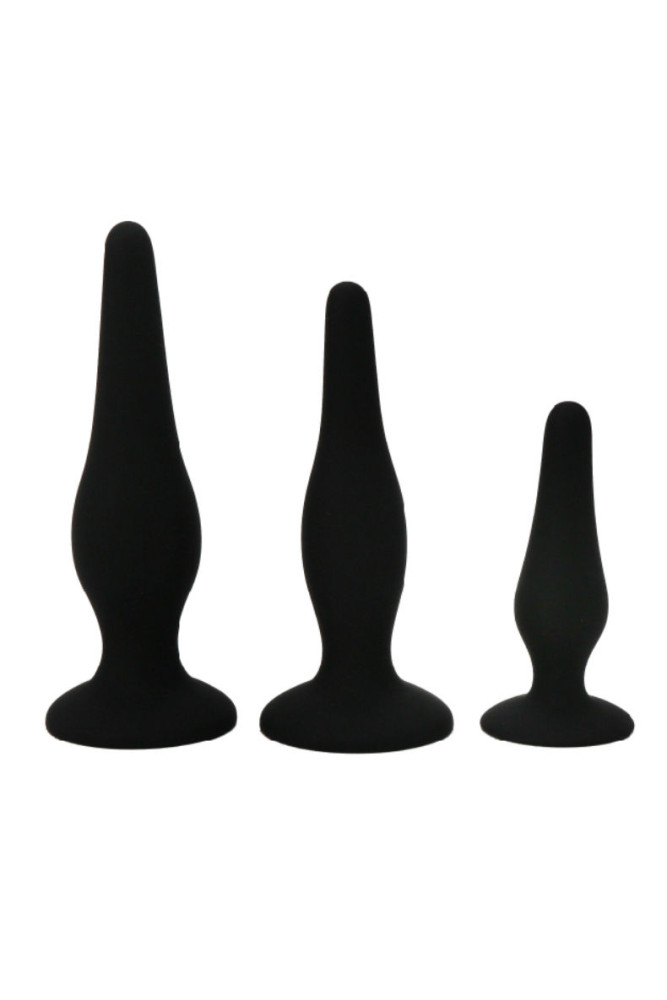 PRETTY LOVE - KIT DI INIZIAZIONE IN SILICONE CON TAPPI ANAL