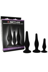 PRETTY LOVE - KIT DI INIZIAZIONE IN SILICONE CON TAPPI ANAL