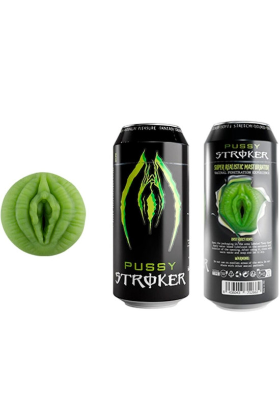 ALIVE - PUSSY STROKER MASTURBATORE MASCHILE VAGINA BEVANDA ENERGETICA LATTINA