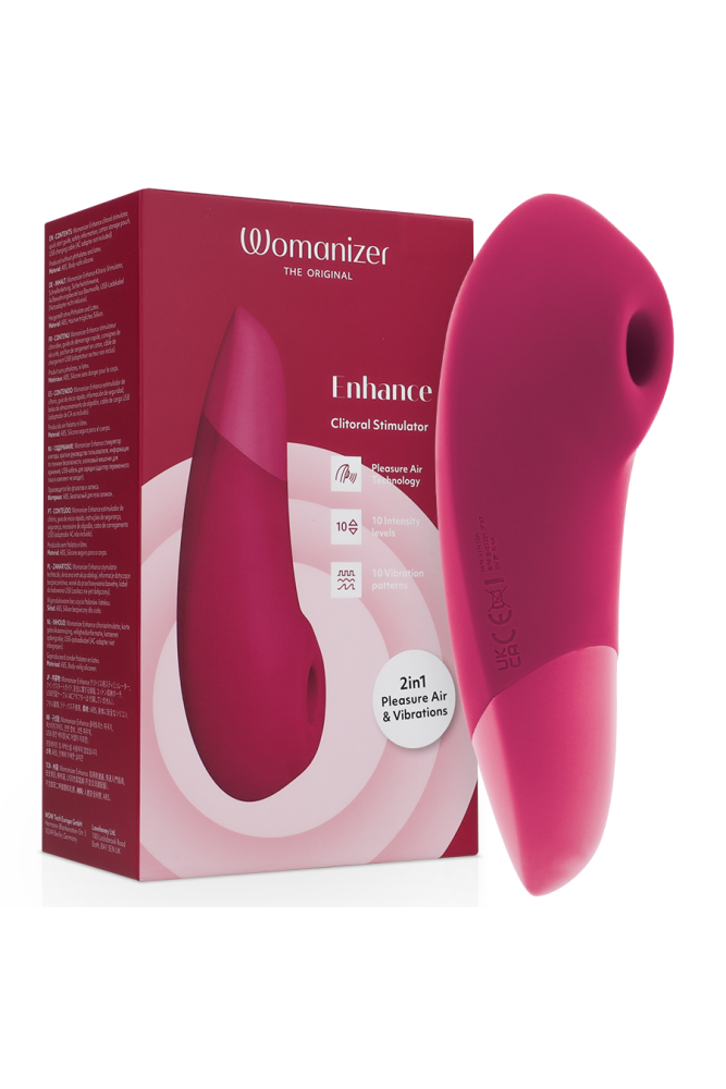 WOMANIZER - STIMOLATORE CLITORIDEO ROSA VIBRANTE