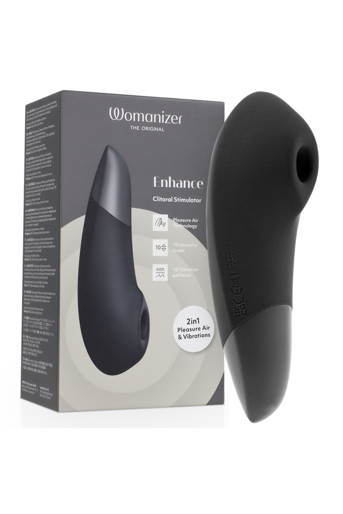 WOMANIZER - STIMOLATORE CLITORIDEO ENHANCE NERO