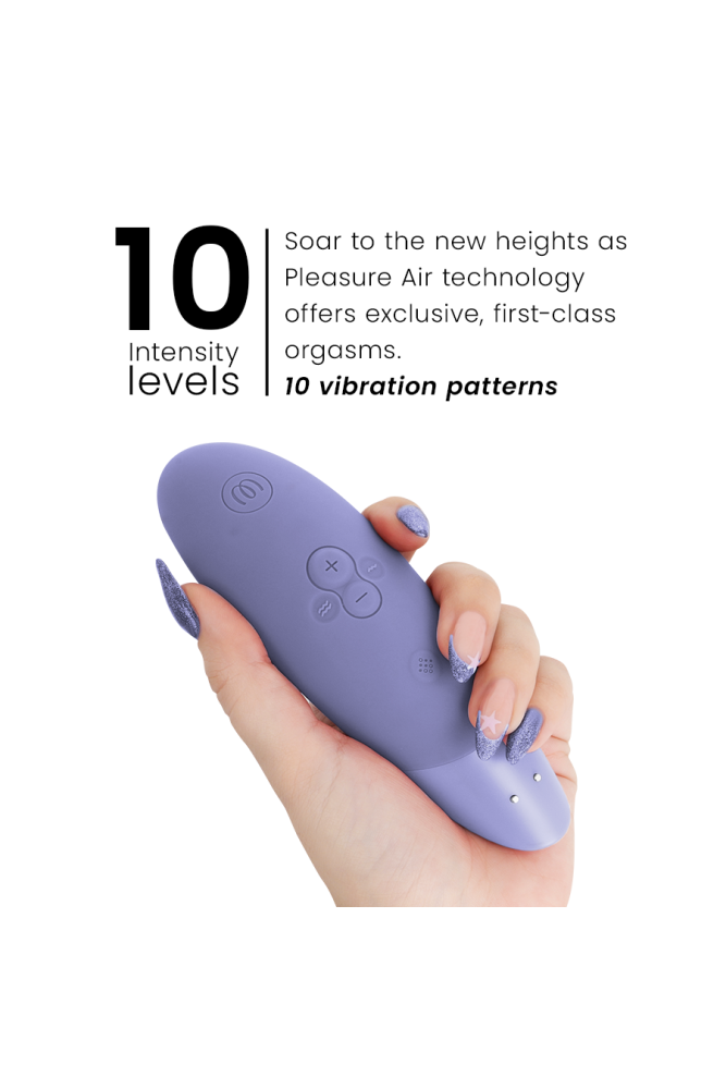 WOMANIZER - STIMOLATORE CLITORIDEO POTENZIATO LILLA