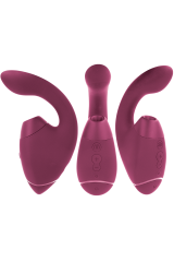 WOMANIZER - DUO NEXT STIMOLATORE DOPPIO CLITORIDEO E PUNTO G ROSA SCURO