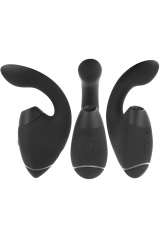 WOMANIZER - DUO NEXT STIMOLATORE DOPPIO CLITORIDEO E PUNTO G NERO