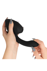 WOMANIZER - DUO NEXT STIMOLATORE DOPPIO CLITORIDEO E PUNTO G NERO