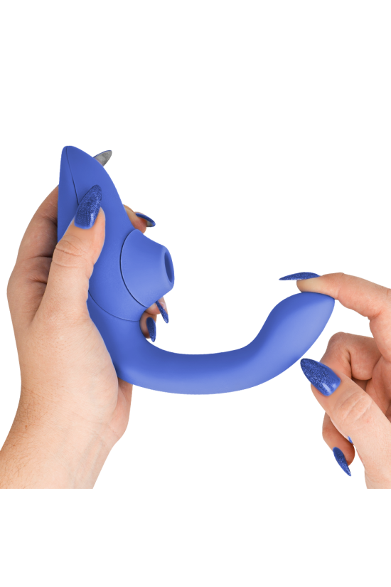 WOMANIZER - BLEND RABBIT VIBRATOR STIMOLATORE BLU VIBRANTE