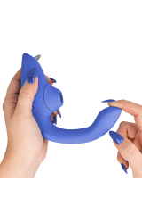 WOMANIZER - BLEND RABBIT VIBRATOR STIMOLATORE BLU VIBRANTE