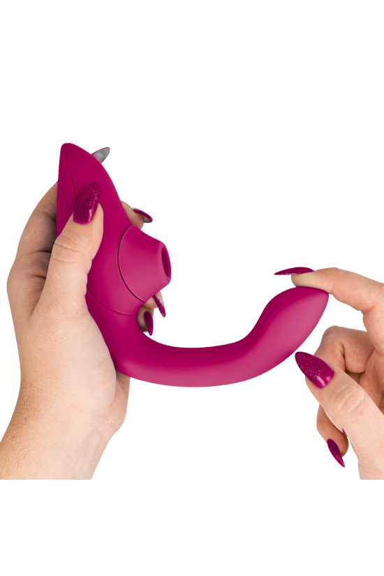 WOMANIZER - VIBRATORE STIMOLATORE CONIGLIO BLEND ROSA VIBRANTE