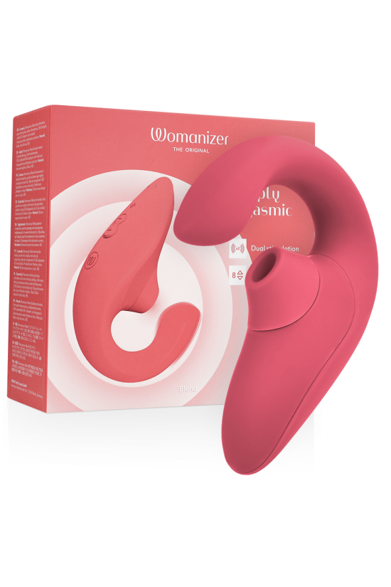 WOMANIZER - VIBRATORE STIMOLATORE CONIGLIO BLEND VIBRANT ROSE
