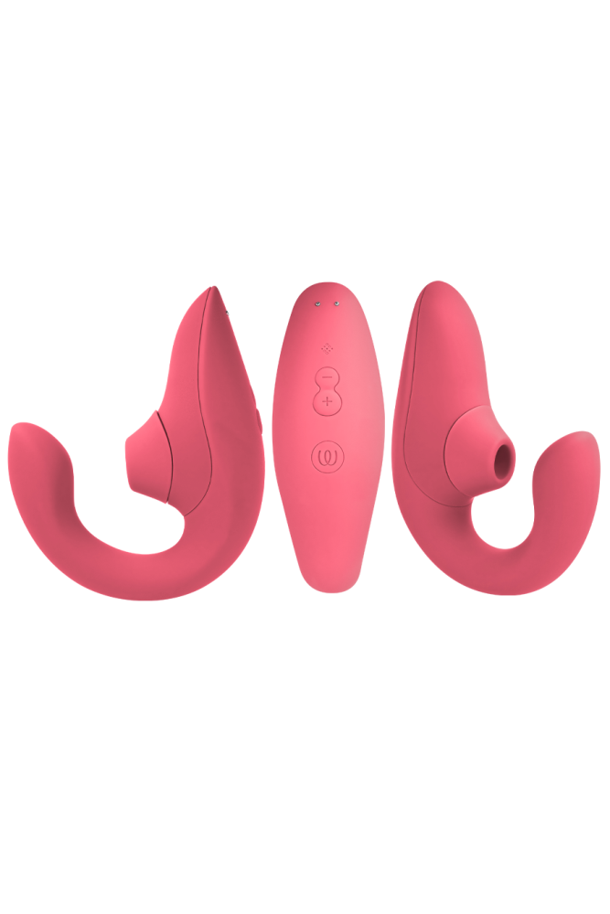 WOMANIZER - VIBRATORE STIMOLATORE CONIGLIO BLEND VIBRANT ROSE