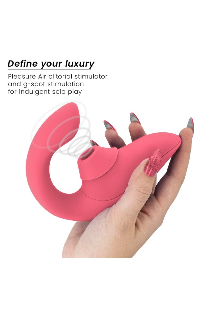 WOMANIZER - VIBRATORE STIMOLATORE CONIGLIO BLEND VIBRANT ROSE