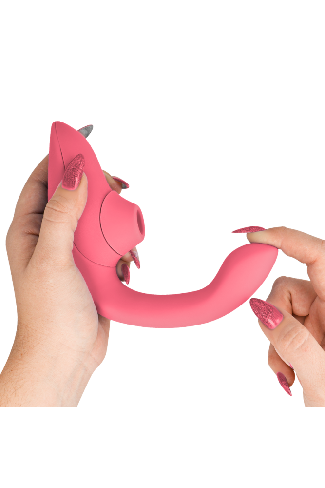 WOMANIZER - VIBRATORE STIMOLATORE CONIGLIO BLEND VIBRANT ROSE