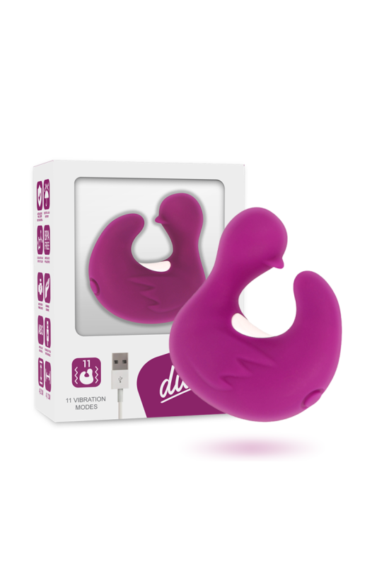 COVERME - DUCKYMANIA RICARICABILE DITALE ANATRA STIMOLANTE IN SILICONE