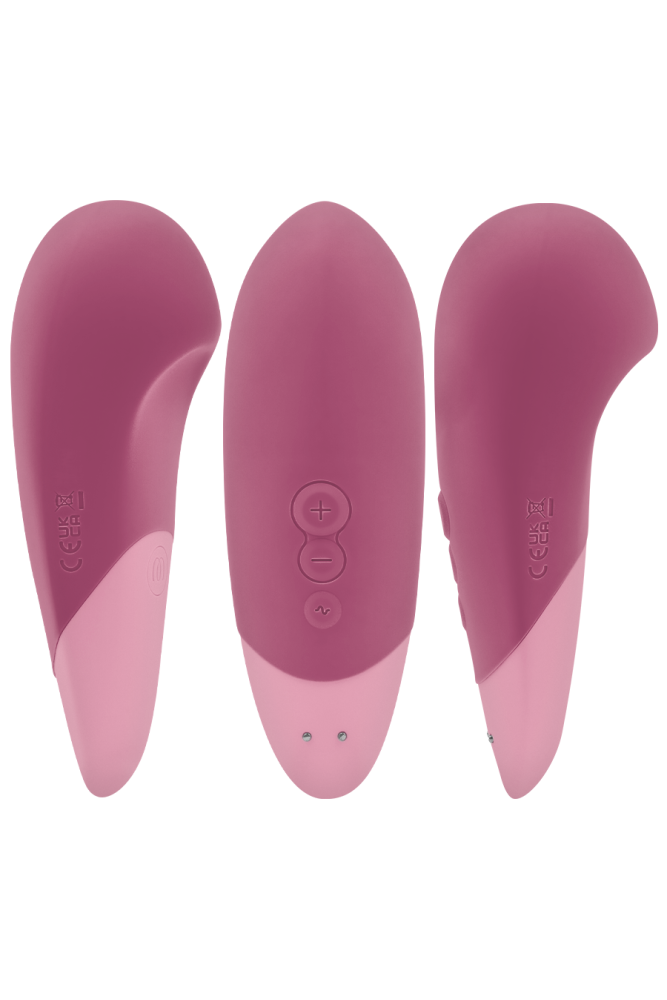 WOMANIZER - VIBE LAY-ON VIBRATORE SILENZIOSO ROSA SCURO