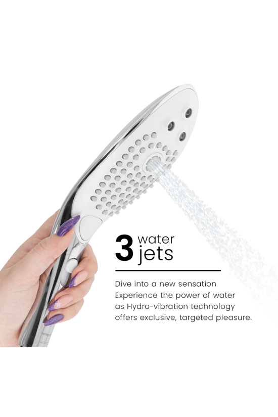 WOMANIZER - SOFFIONE DOCCIA STIMOLANTE CLITORIDEO WAVE CROMATO